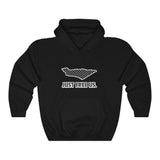 Just Free US. Hooded Sweatshirt